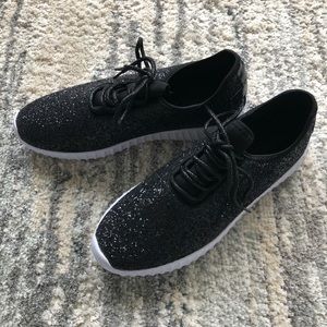 Glitter Sneakers - NWOT